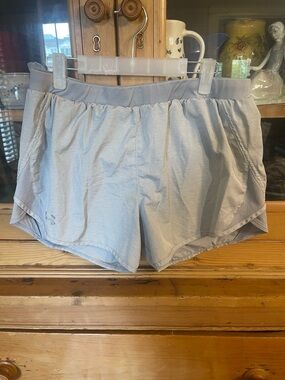Under Armour Light Gray Athletic Shorts